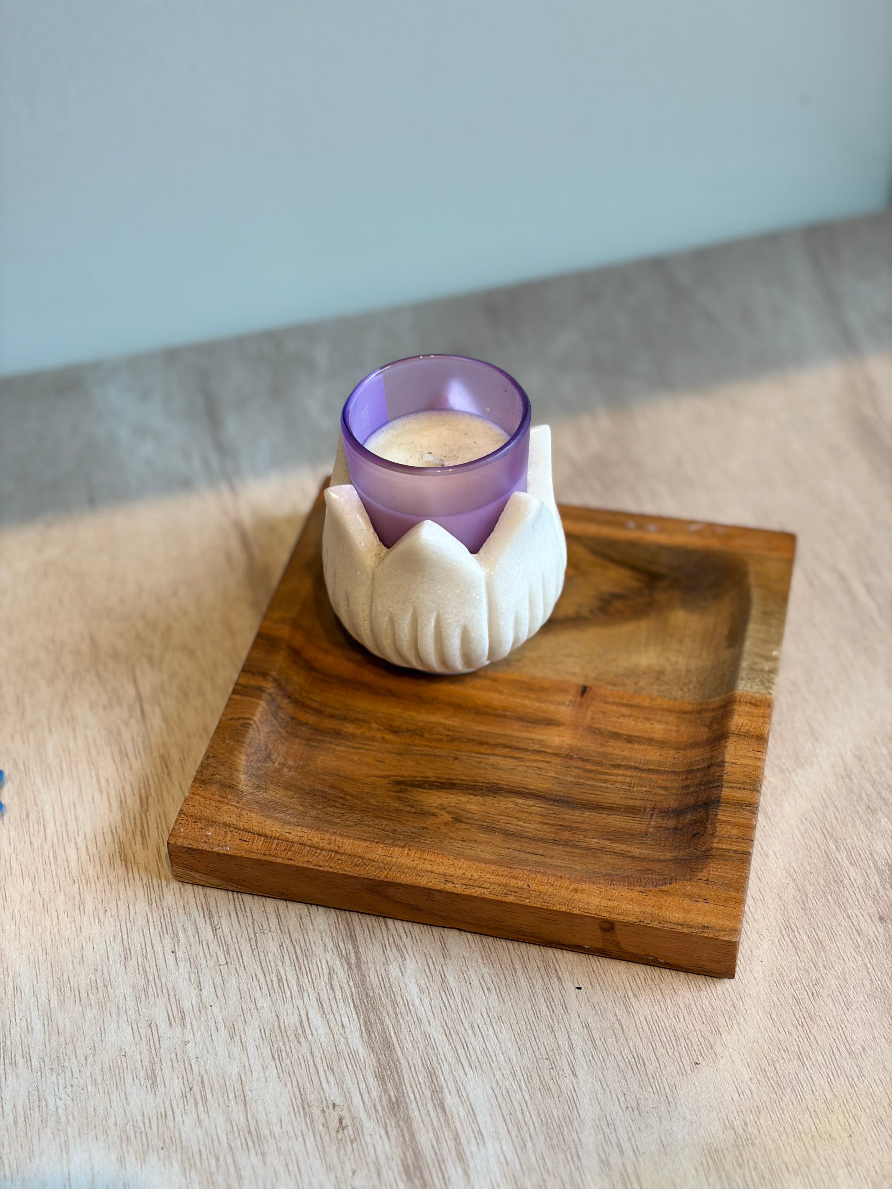 Wooden small tray organiser- 15.5 cm x 15.5 cm