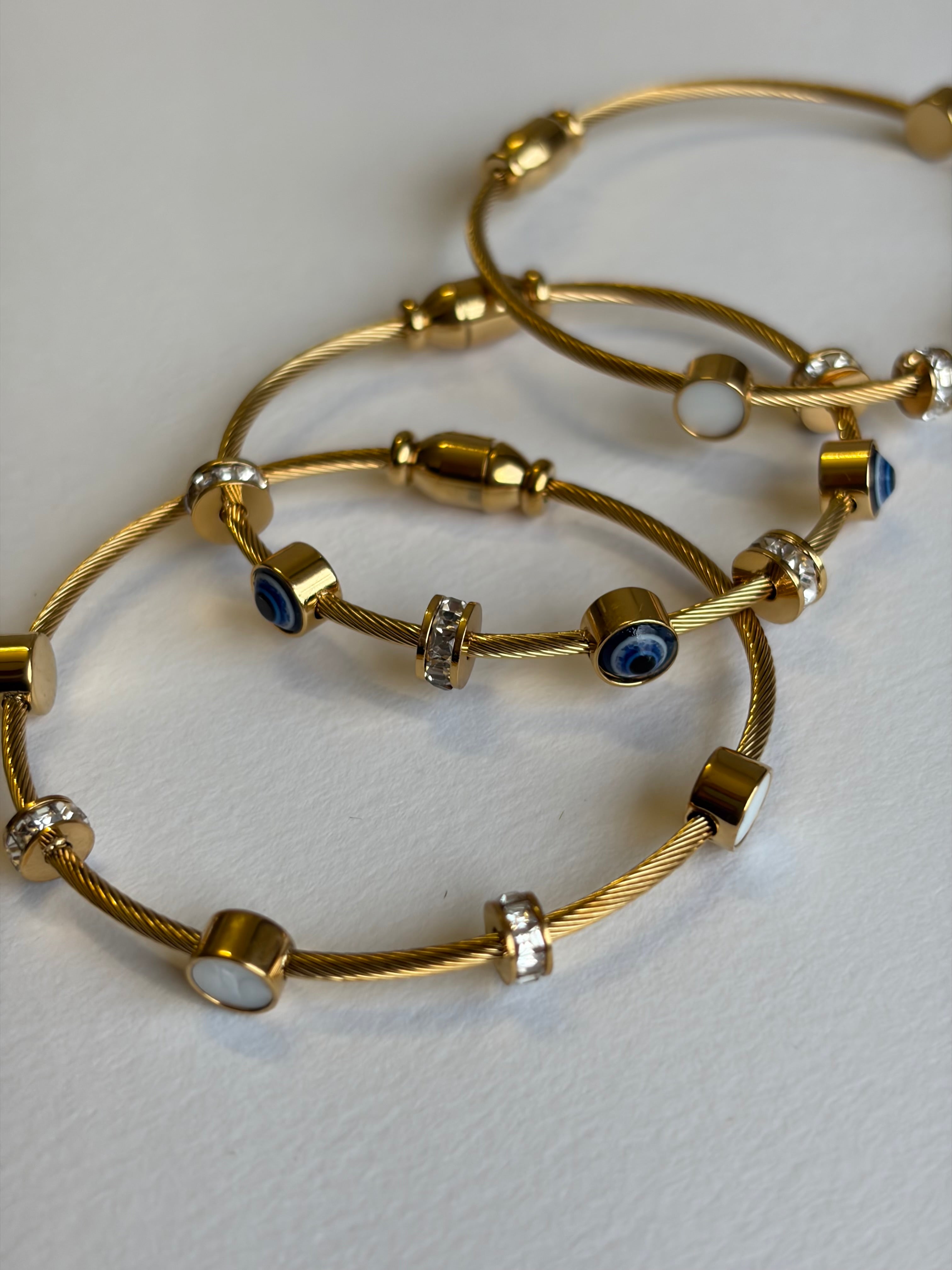 Blue Evil eye bracelet