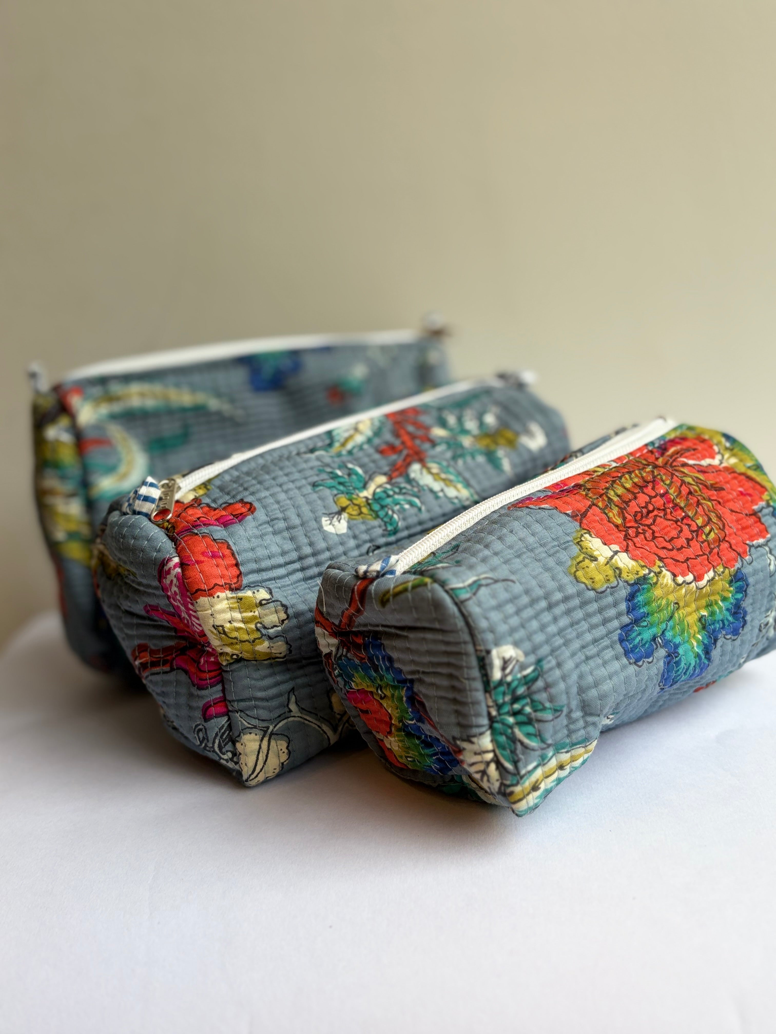 Set of 3 Toiletry Pouches