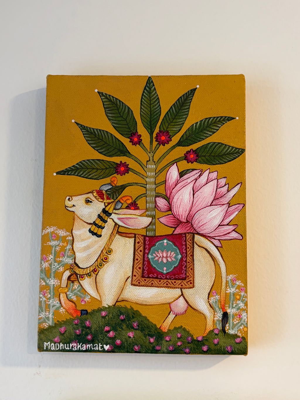 Wall painting on Canvas