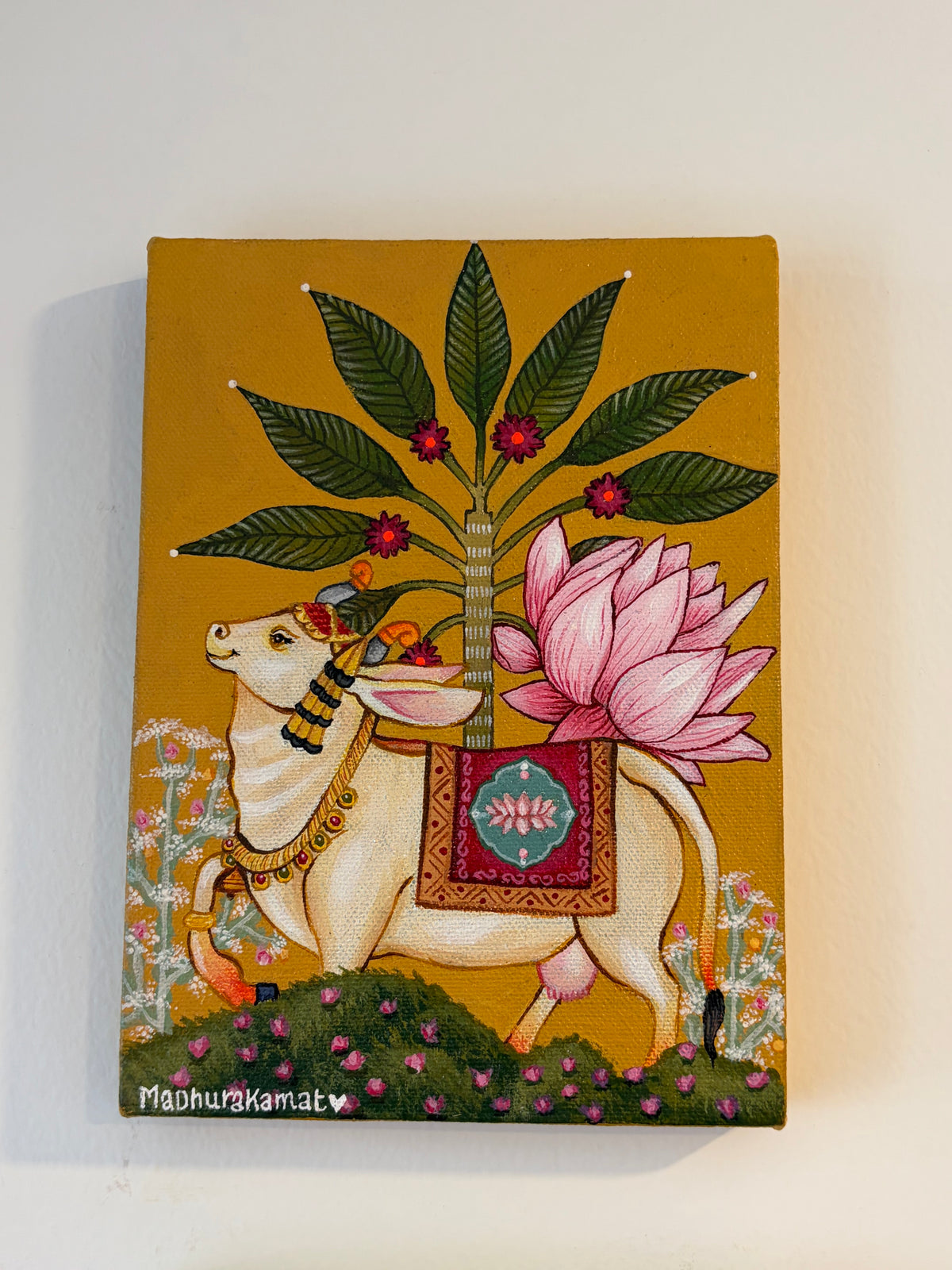 Wall painting on Canvas