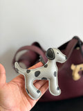 Bag charm- Grey dog