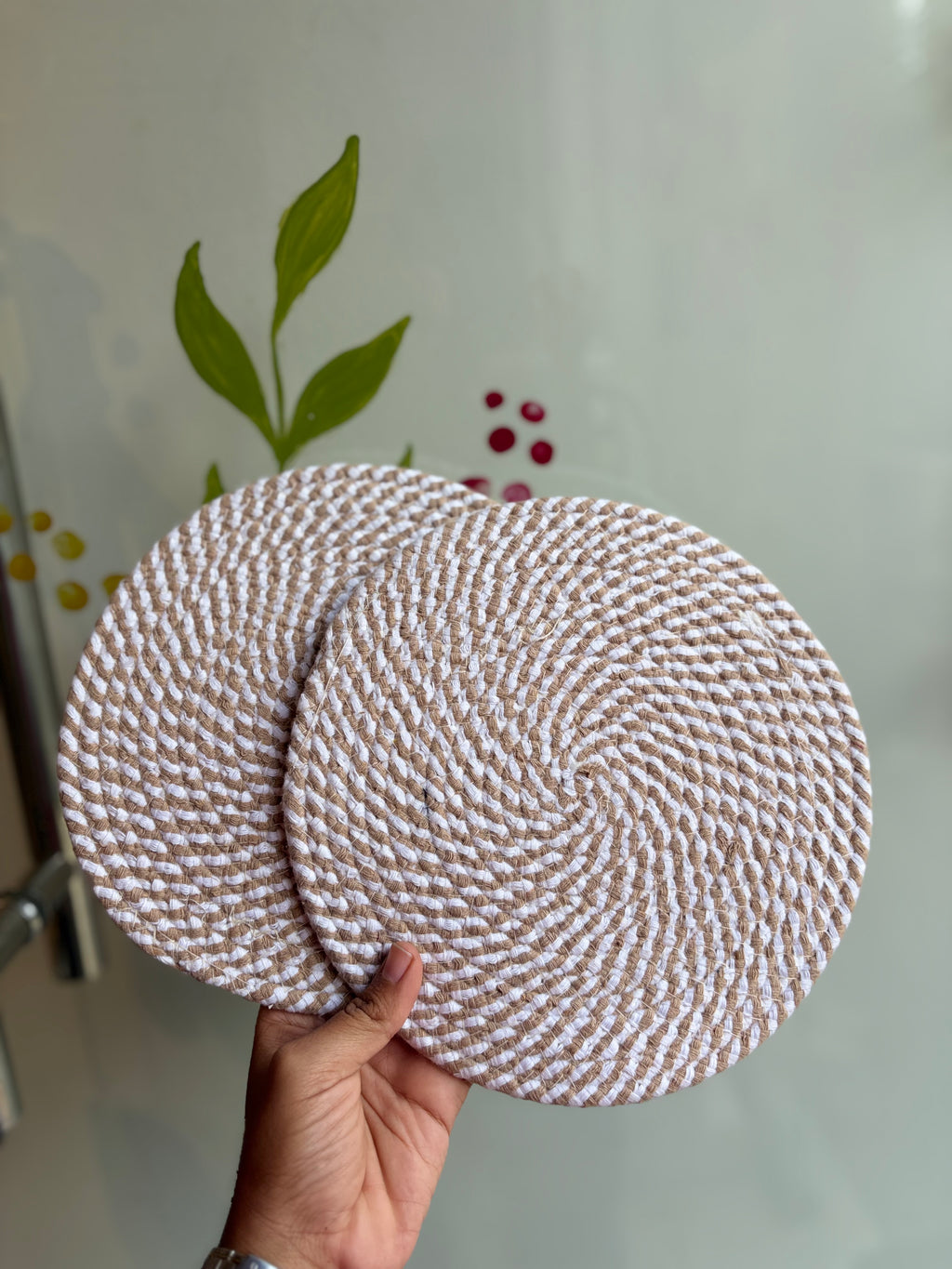 Place Mats 9” set of 2
