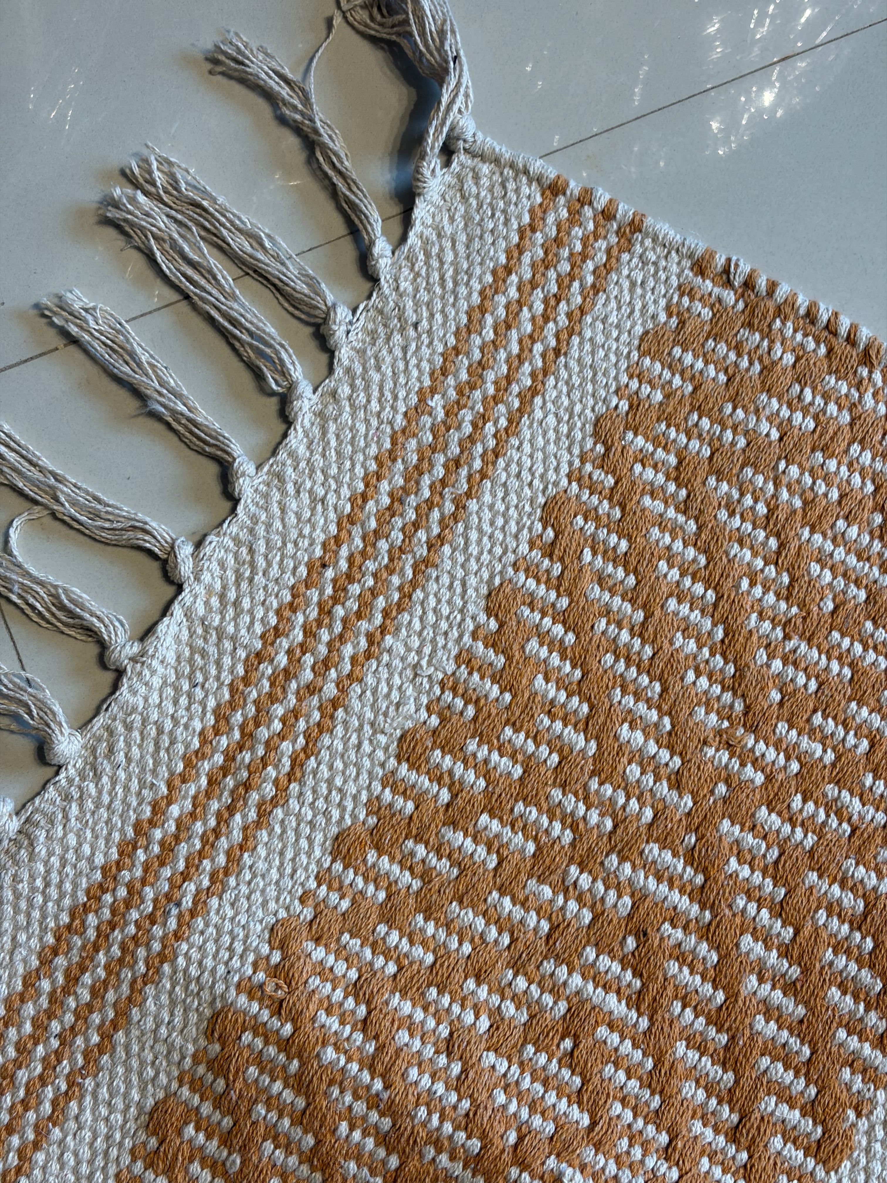 Orange Floor Rug