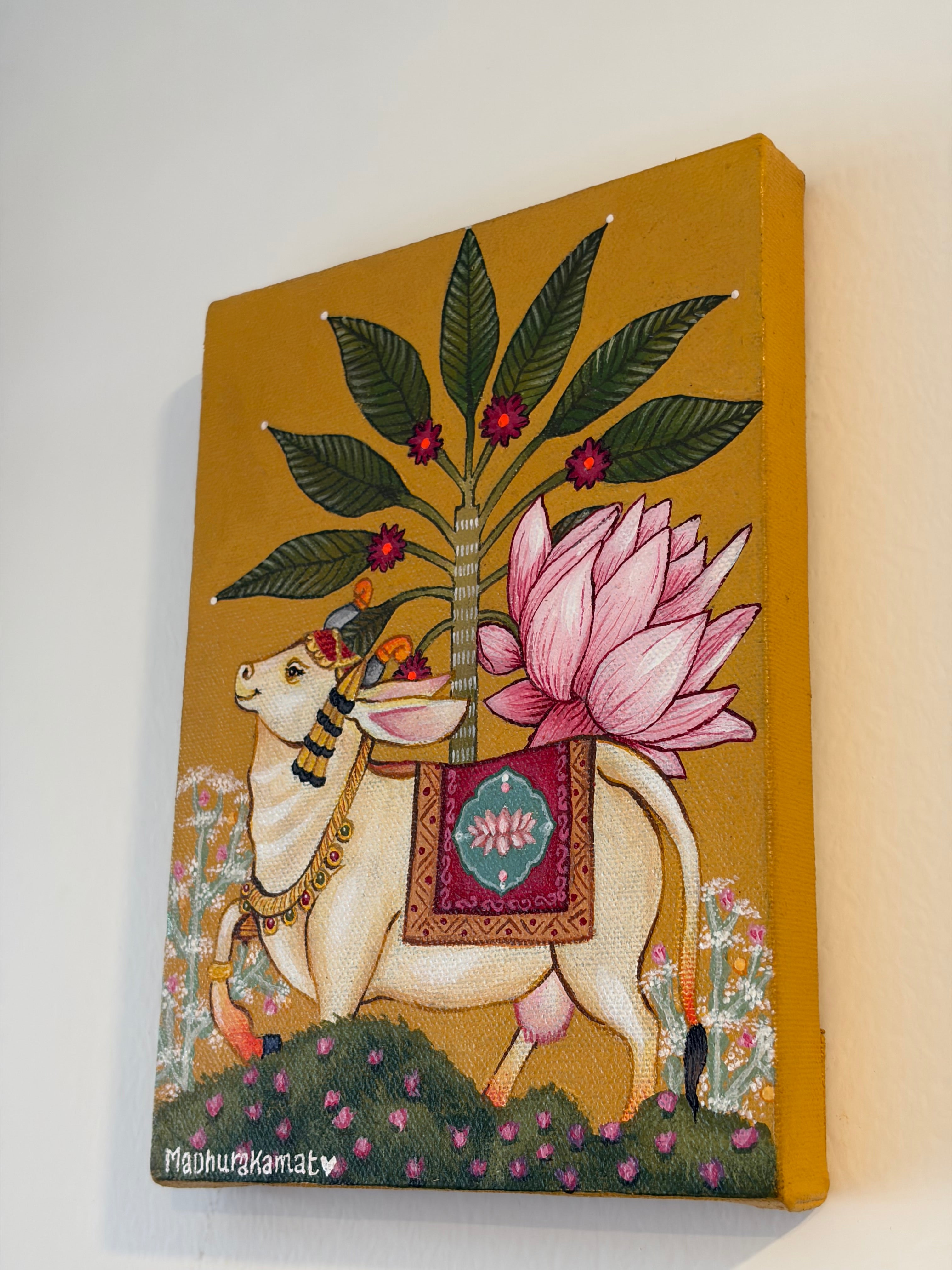 Wall painting on Canvas