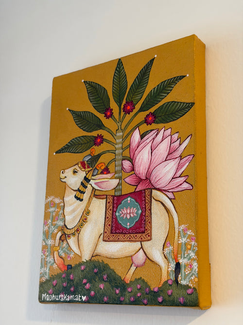 Wall painting on Canvas