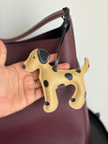 Bag charm- Brown dog