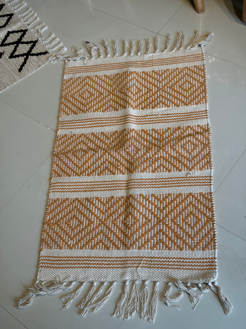 Orange Floor Rug