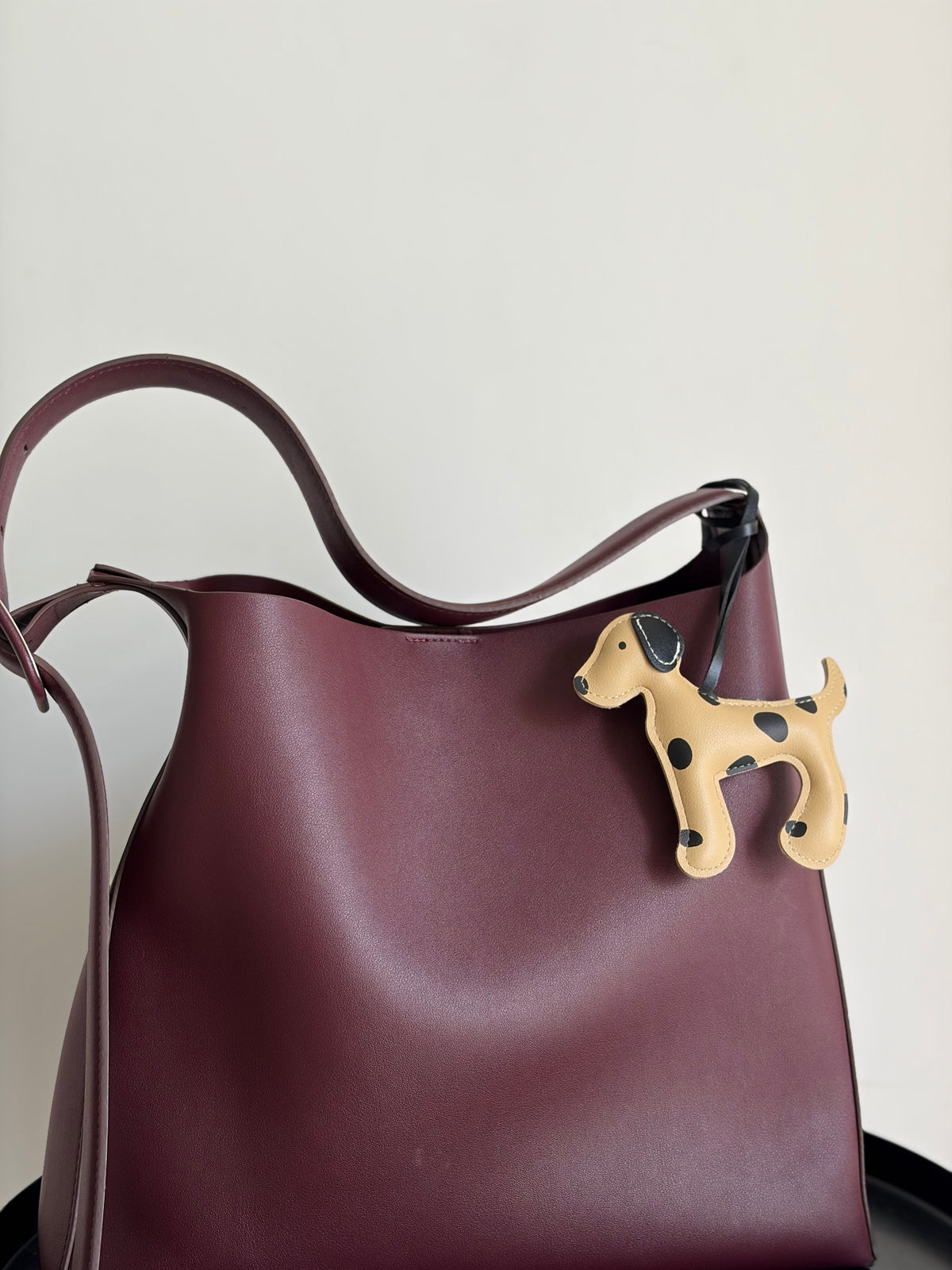 Bag charm- Brown dog