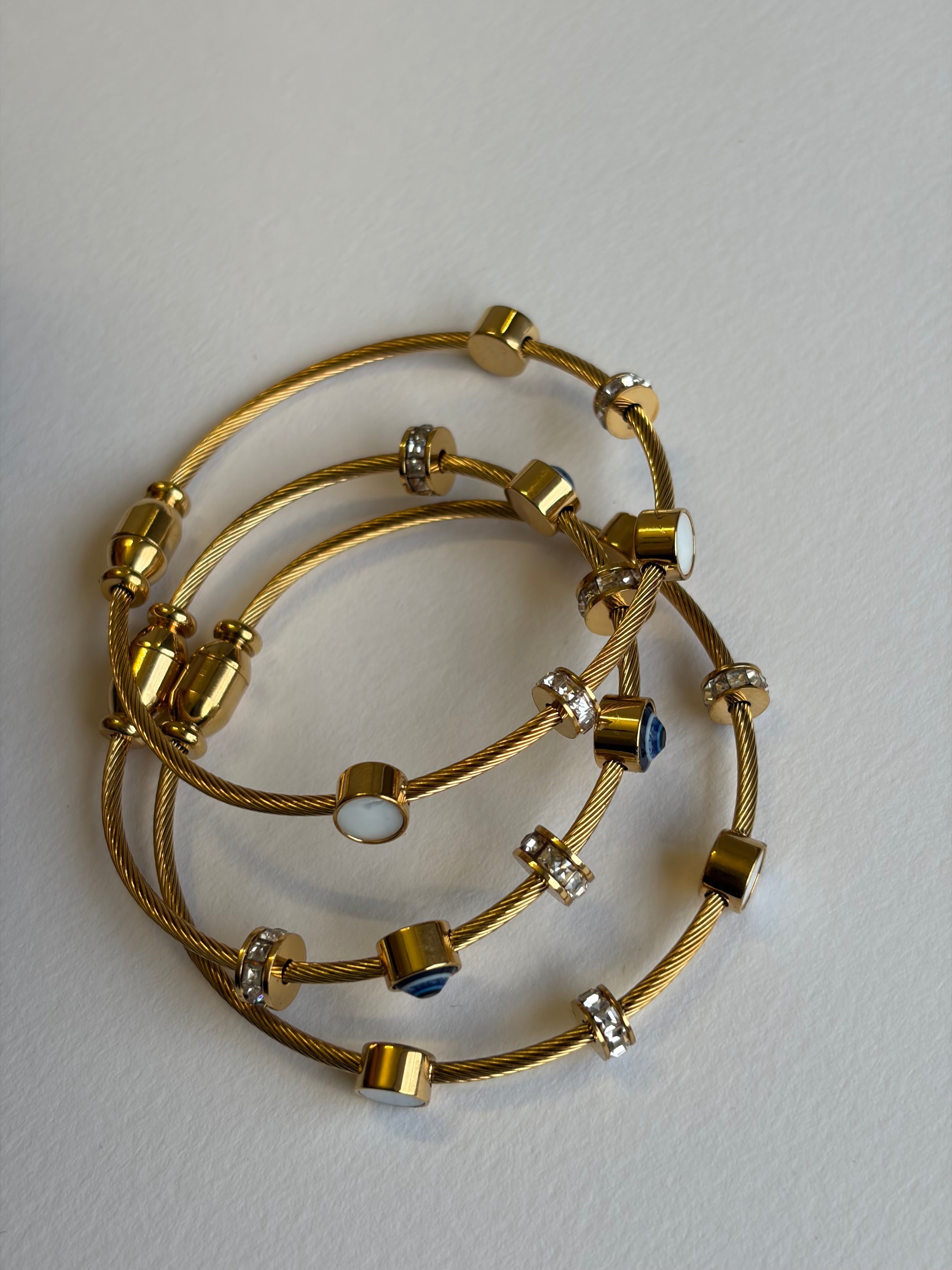 Blue Evil eye bracelet