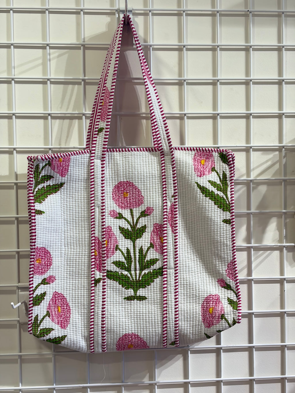 White tote bag