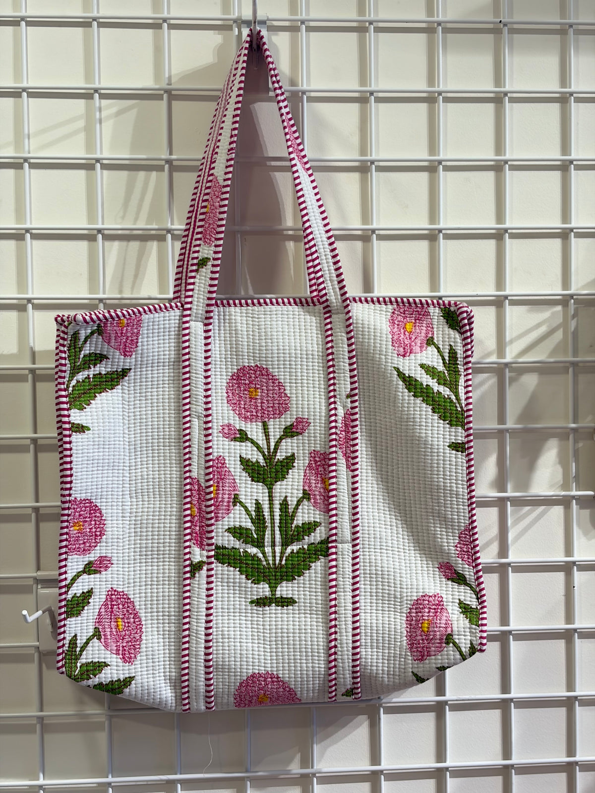 White tote bag