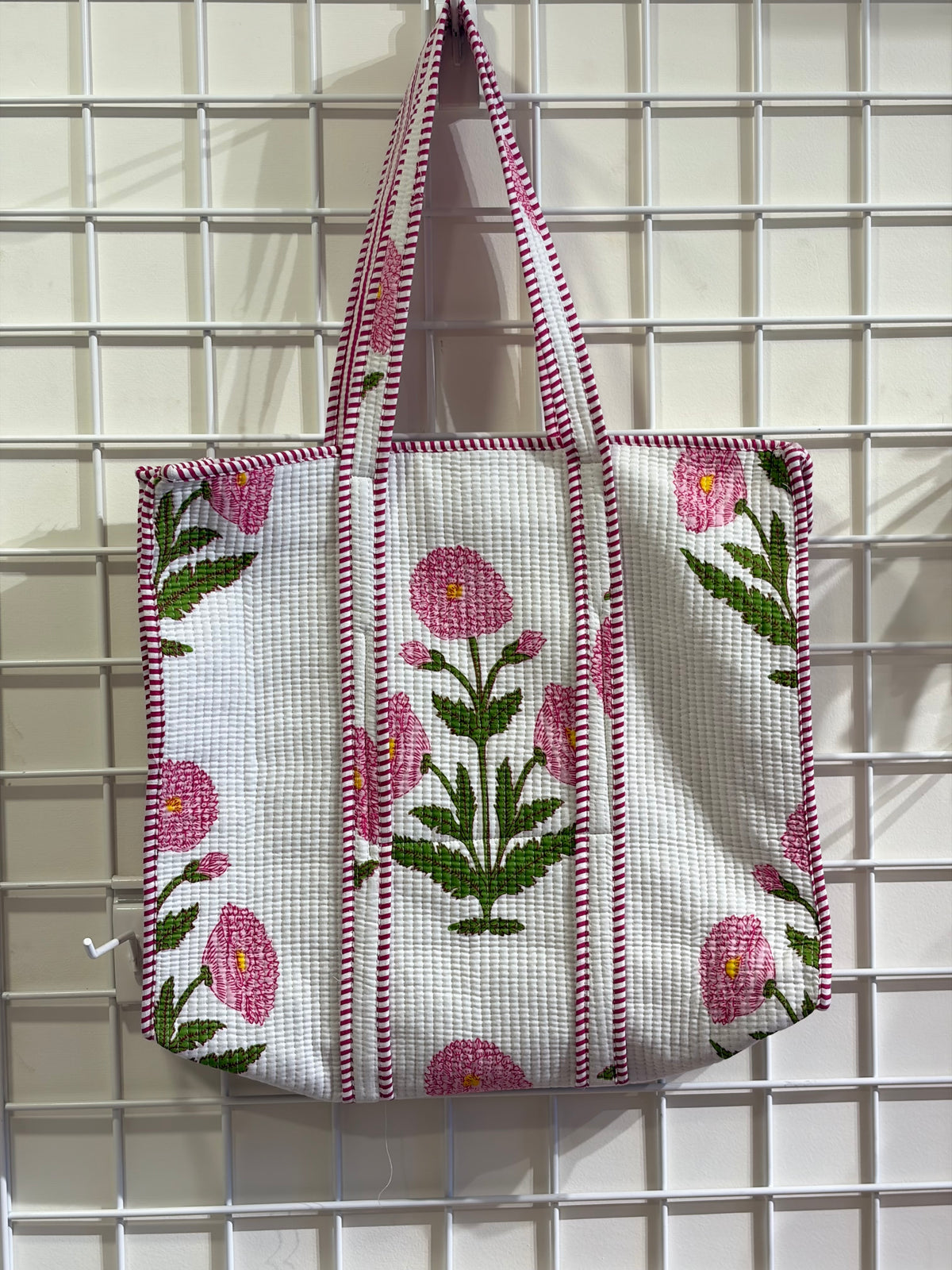 White tote bag