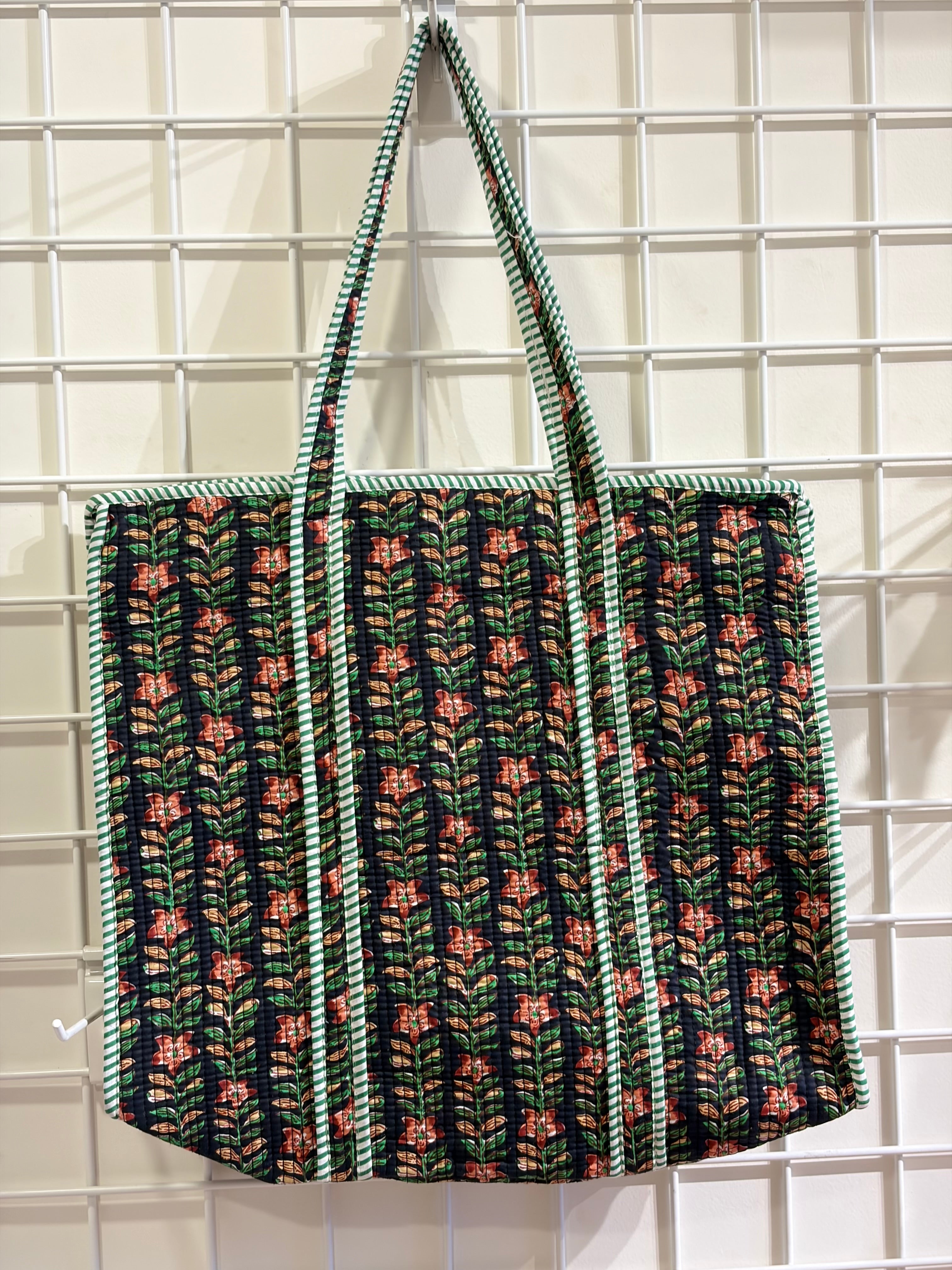 Block print Tote bag