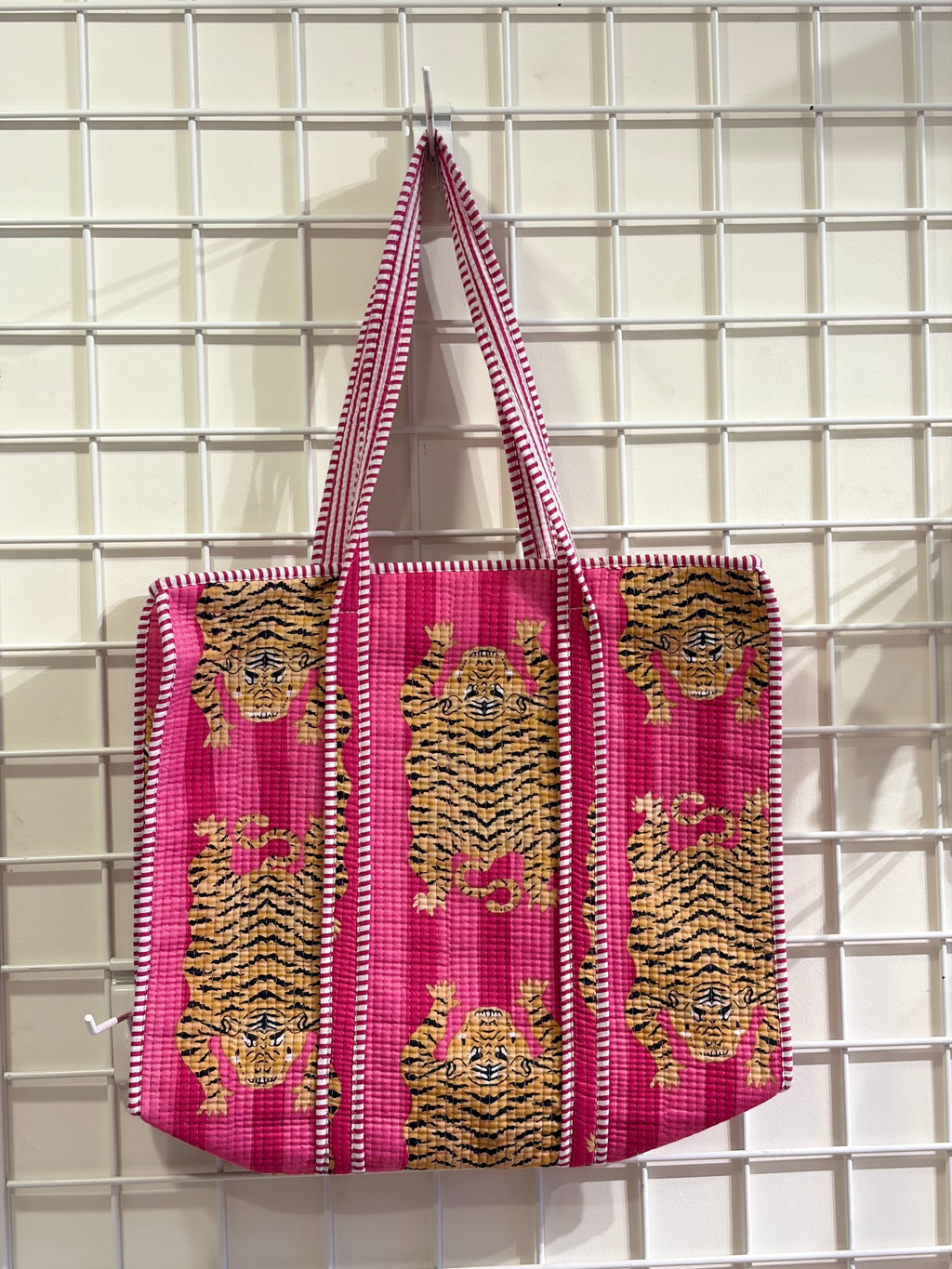 Pink Tiger Tote bag