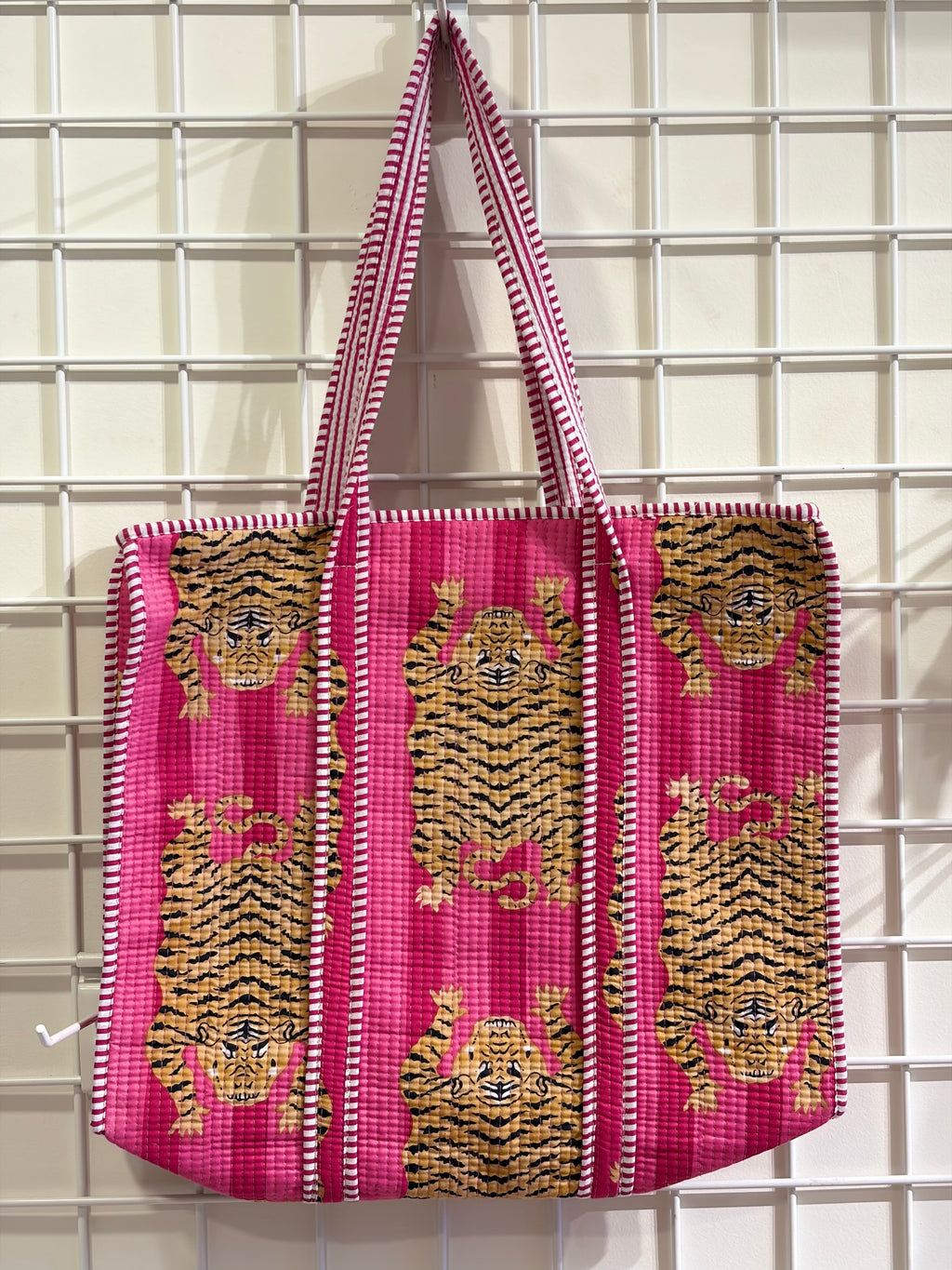 Pink Tiger Tote bag