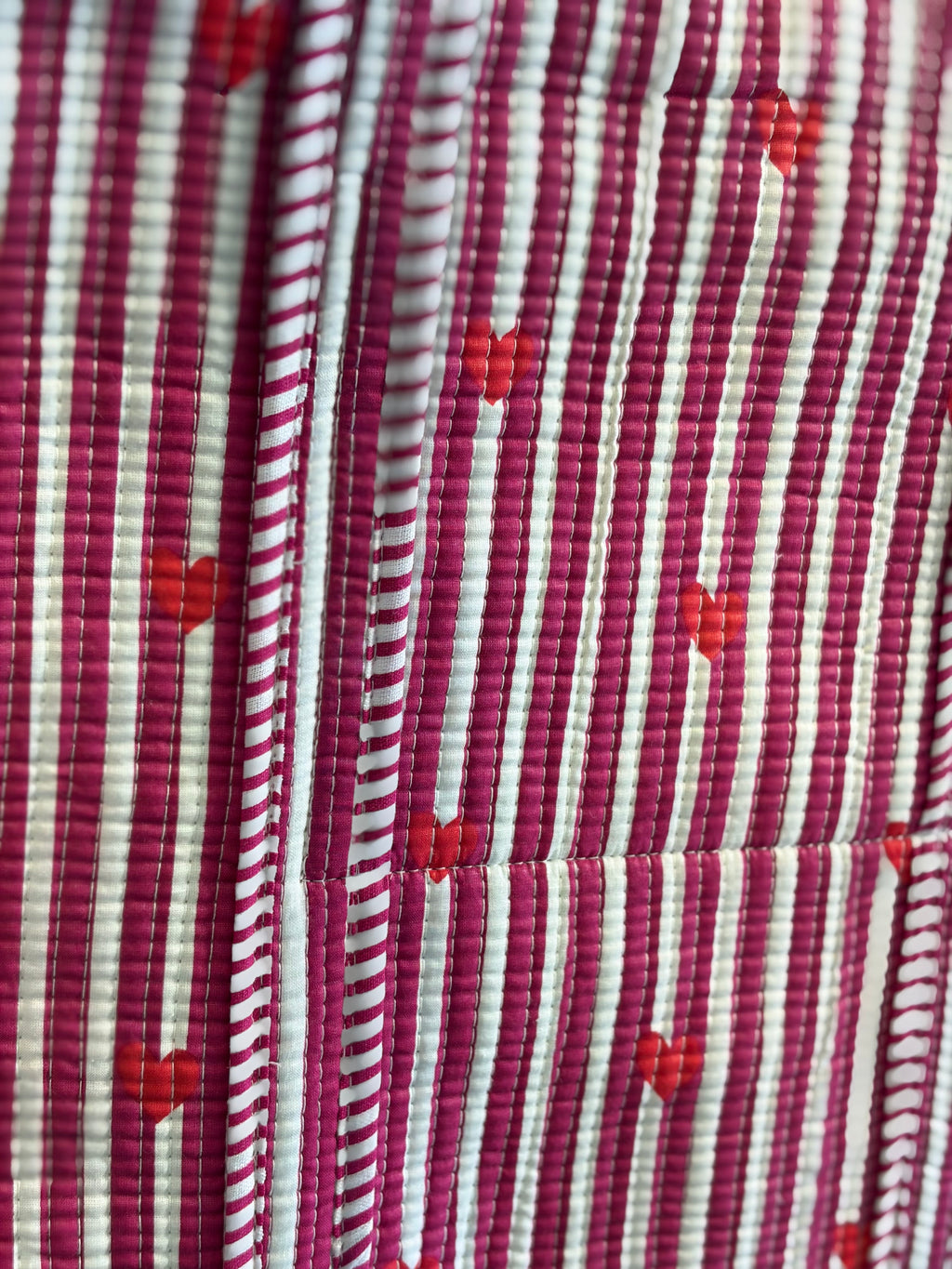 Pink heat tote bag