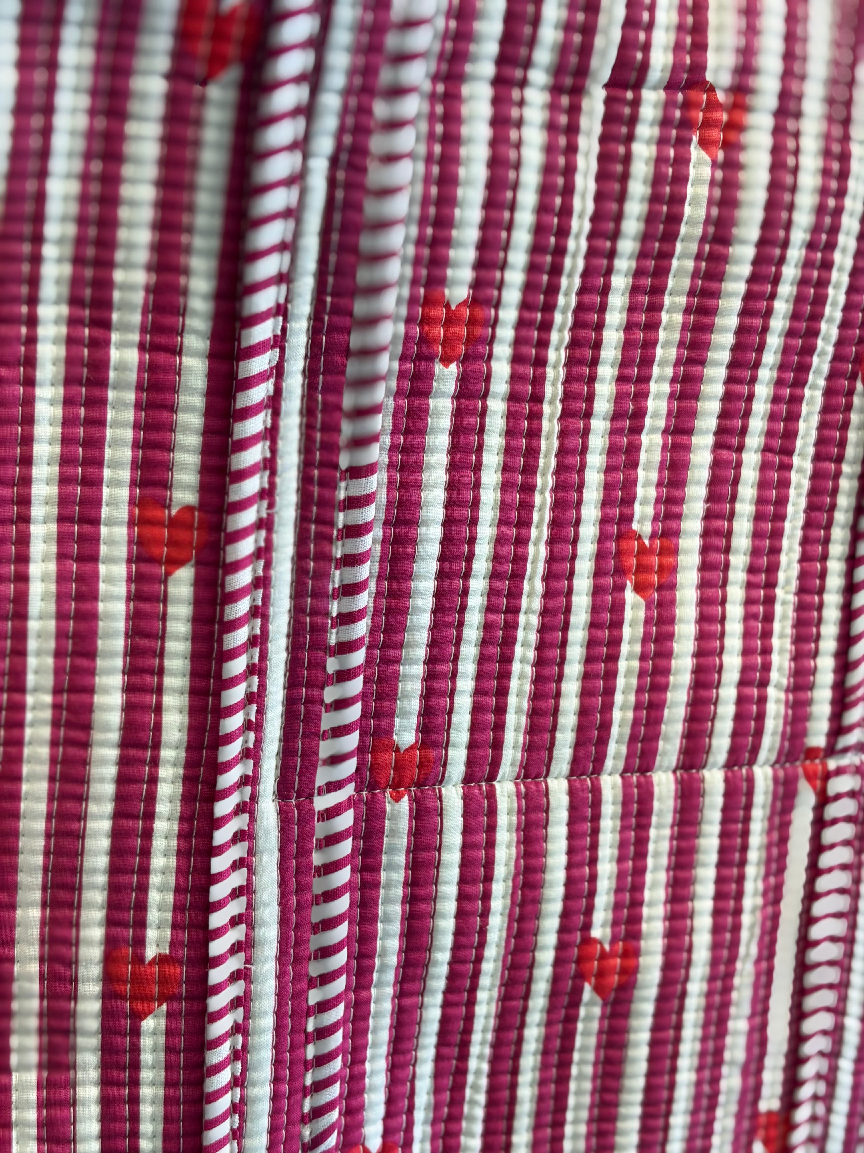 Pink heat tote bag
