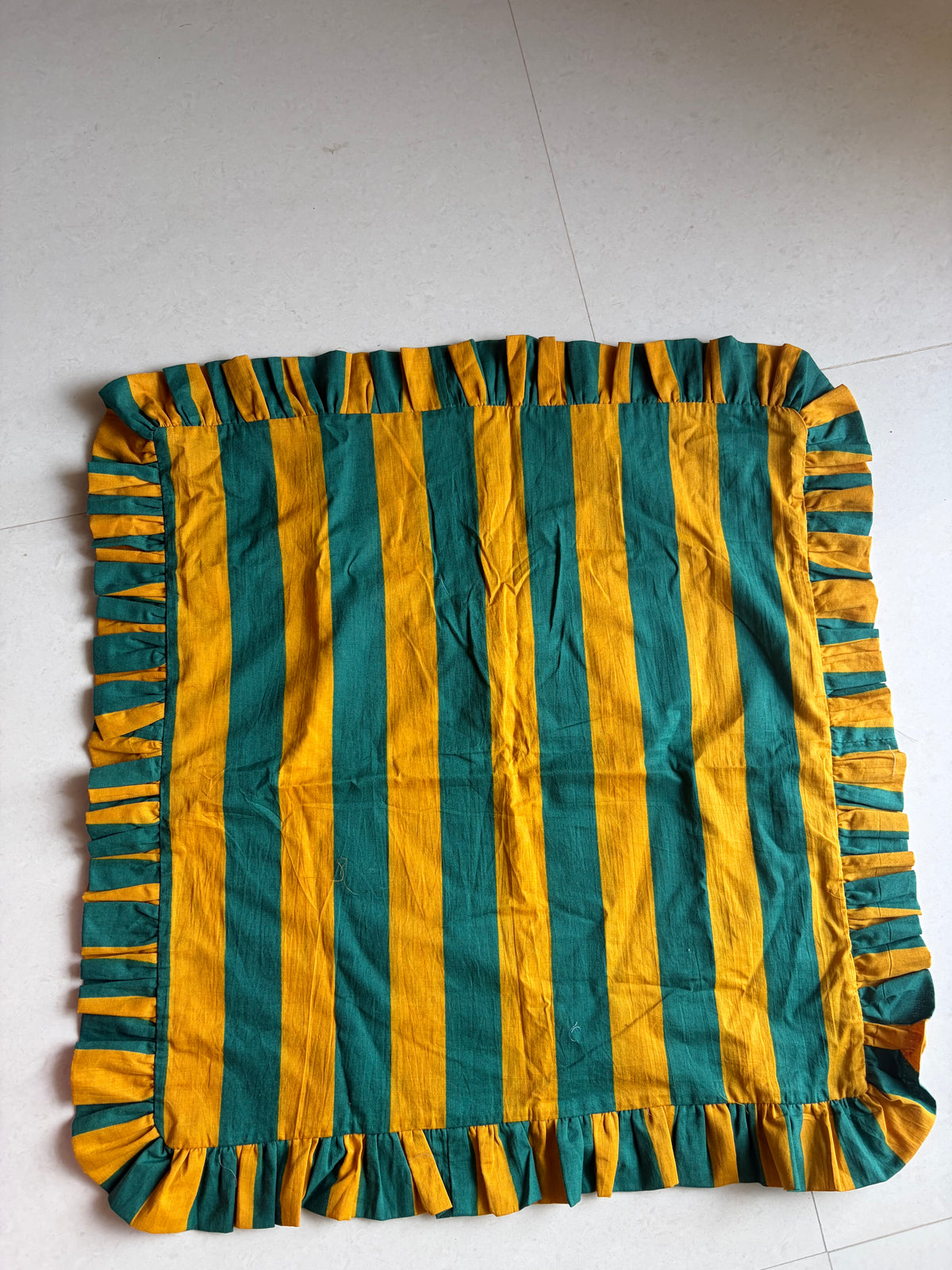 Green Mustard Pillow cover